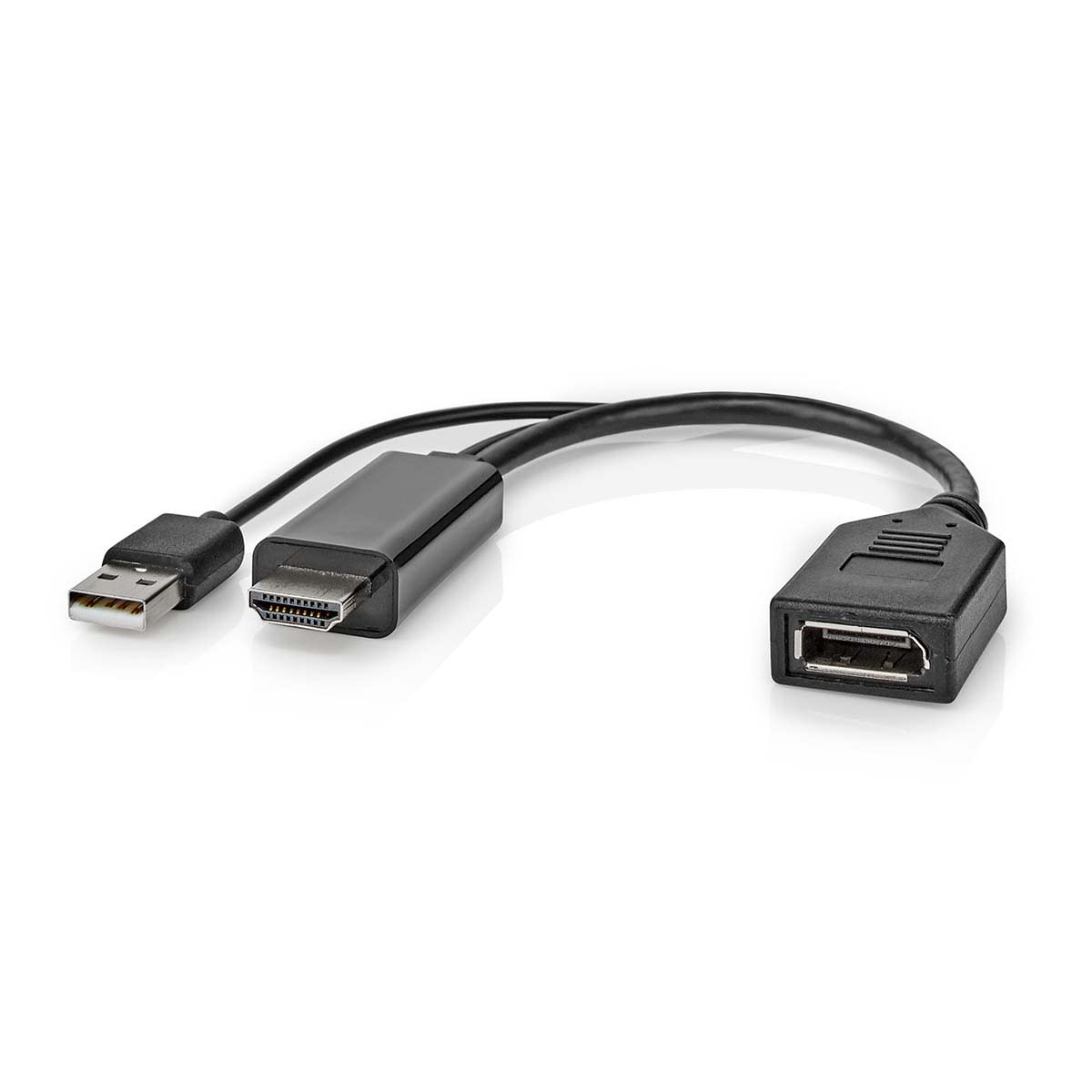 Nedis aktiivinen HDMI uros - DisplayPort naaras sovitin | Karkkainen.com  verkkokauppa