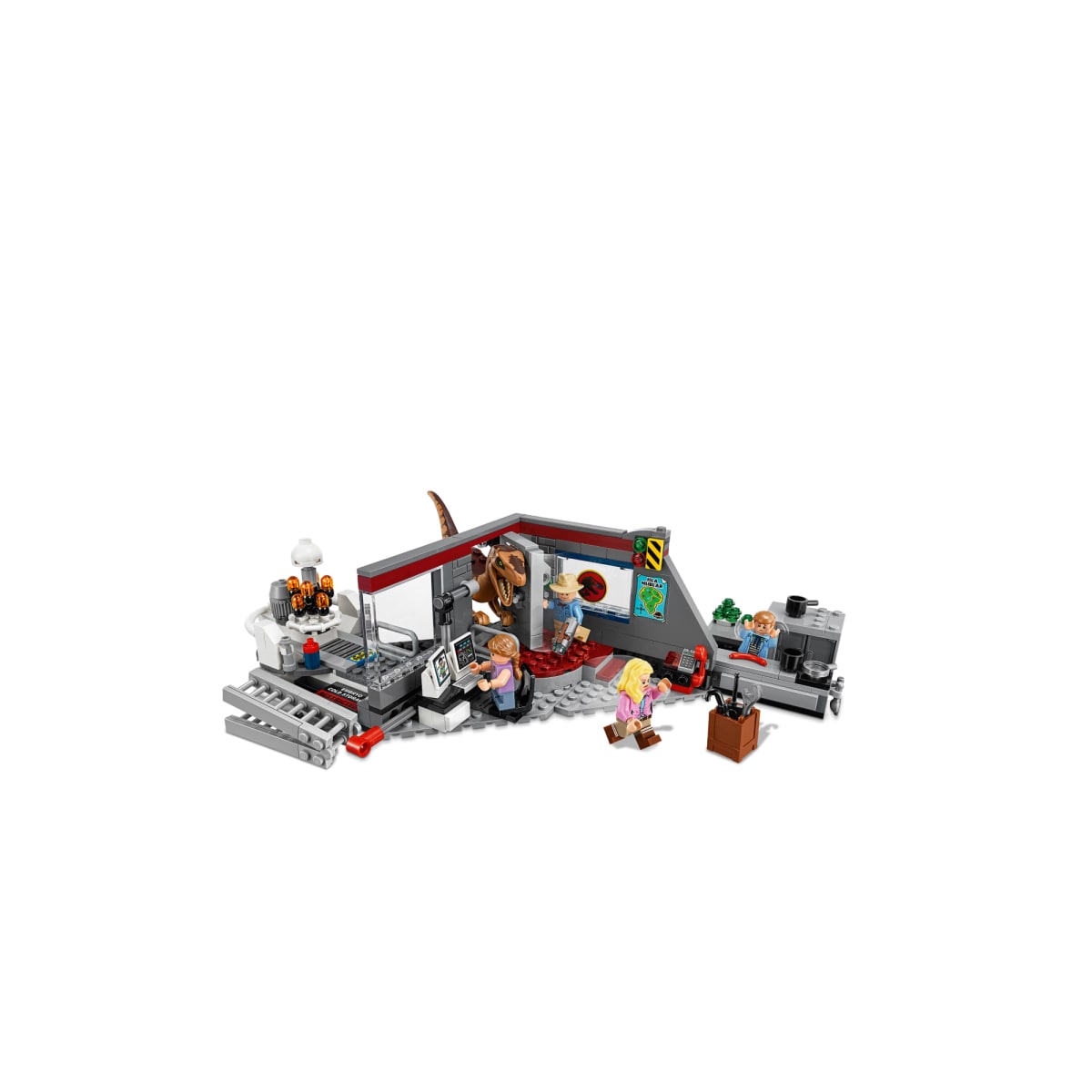 LEGO 75932 Jurassic World Jurassic Parkin Velociraptorin takaa ajo