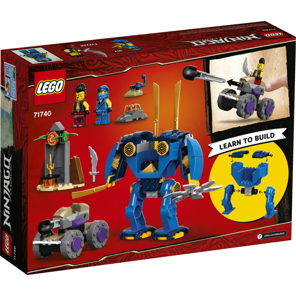 LEGO Ninjago 71740 Jayn Elektrorobotti  verkkokauppa