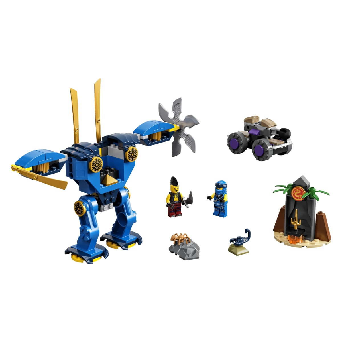 LEGO Ninjago 71740 Jayn Elektrorobotti  verkkokauppa