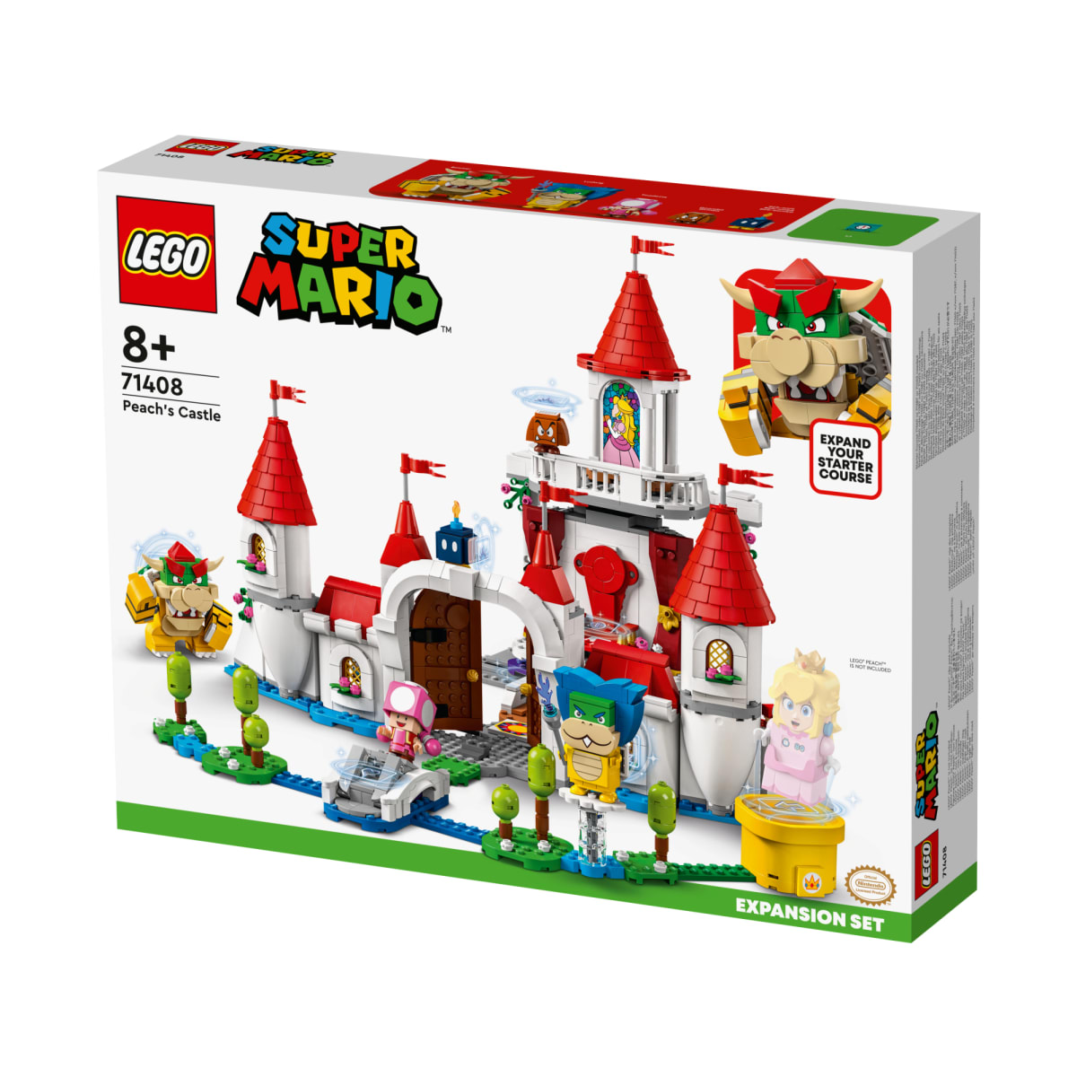 LEGO Super Mario 71408 Peachin linna ‑laajennussarja   verkkokauppa