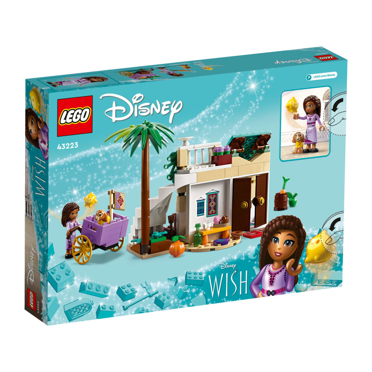 Lego Disney Wish Asha en la Ciudad de Rosas 43223 - Juguetilandia