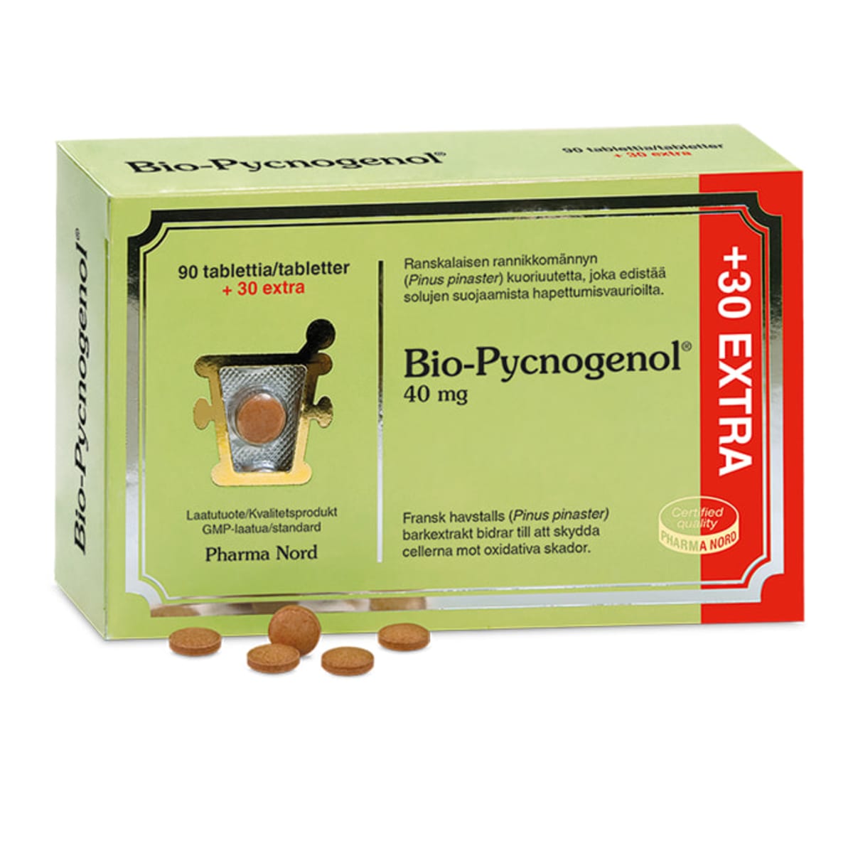 Pharma Nord Bio-Pycnogenol® EXTRA 120 tabl. ravintolisä   verkkokauppa