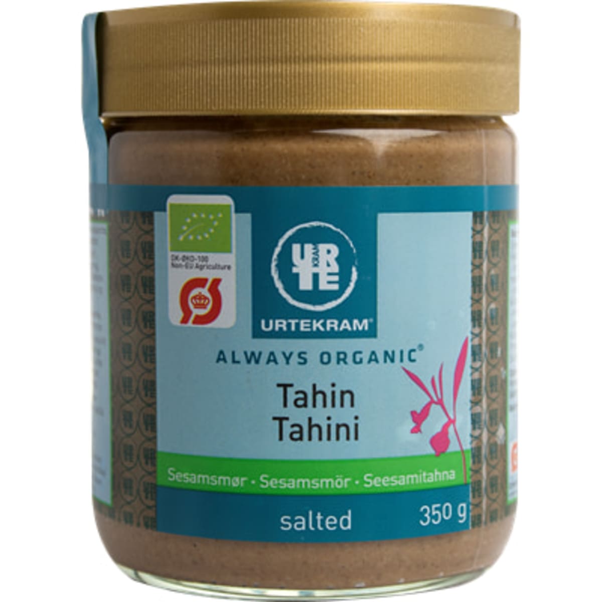 Urtekram Always Organic 350 g luomu tahini  verkkokauppa