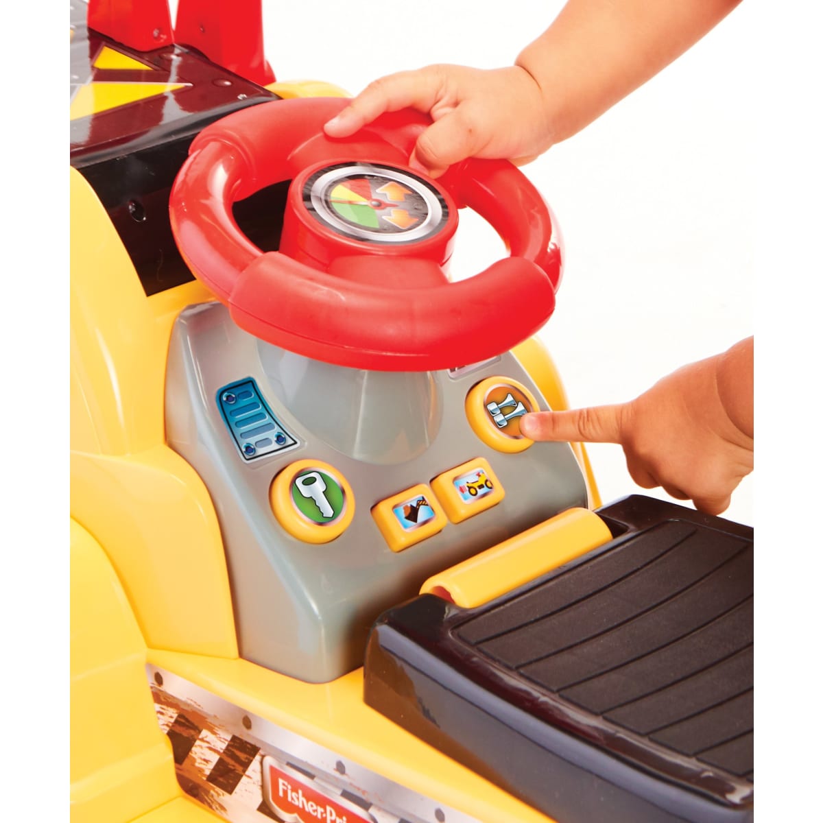 Fisher Price Big Action Dig n Ride potkuauto Karkkainen