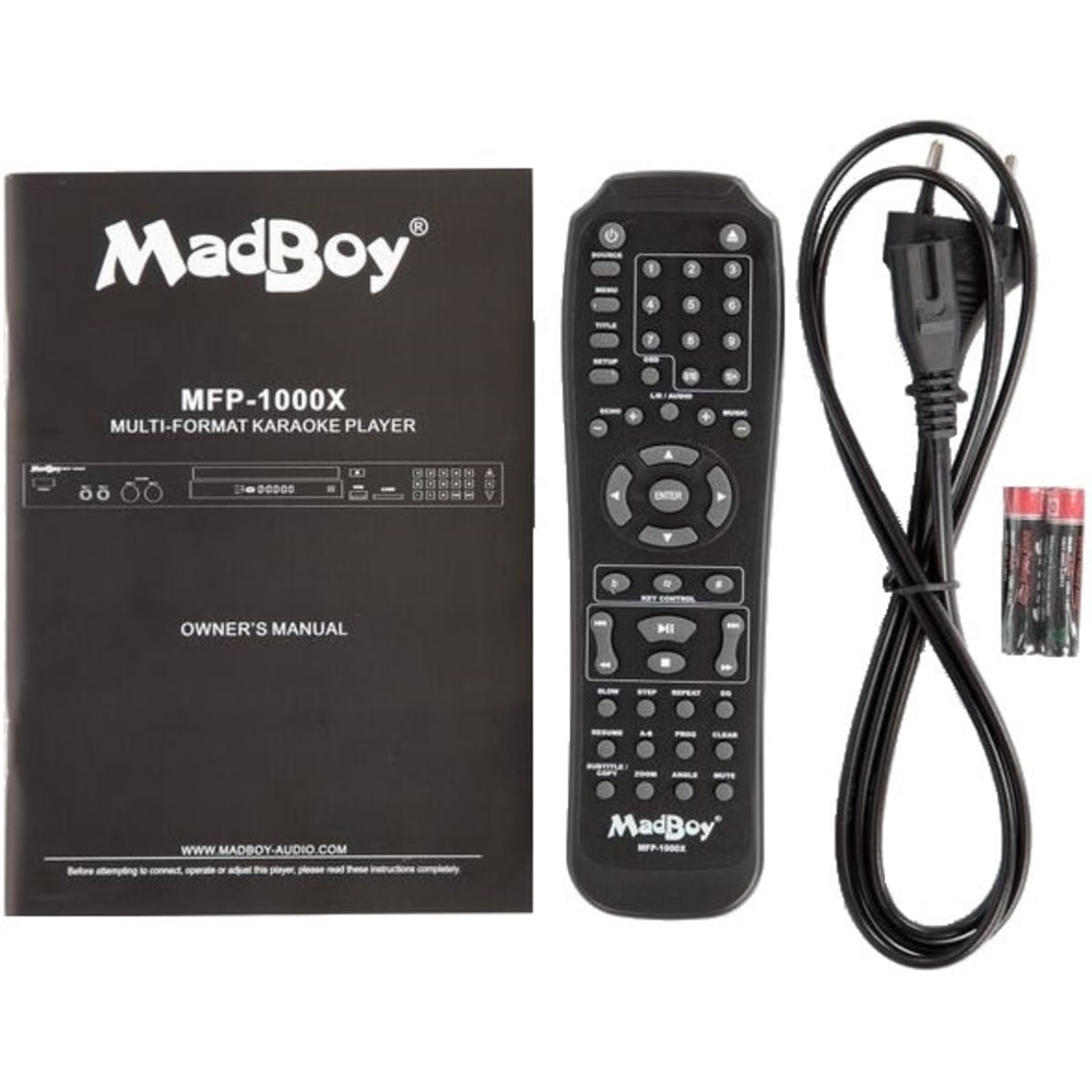 MadBoy MFP-1000X karaoke DVD-soitin | Karkkainen.com verkkokauppa