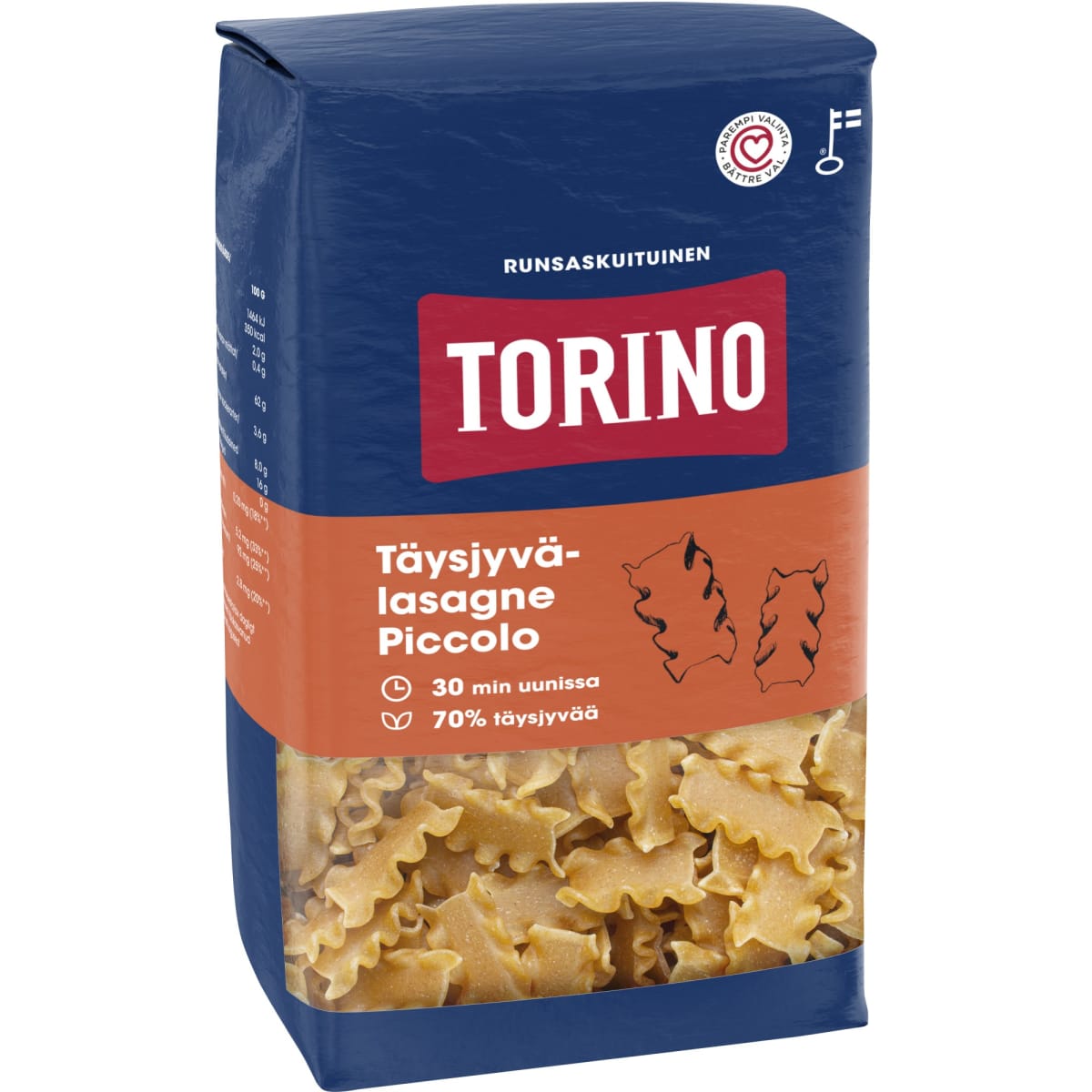 Torino 400g täysjyvä lasagne piccolo  verkkokauppa