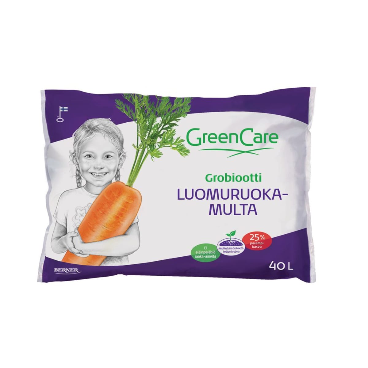 GreenCare 40l luomuruokamulta  verkkokauppa