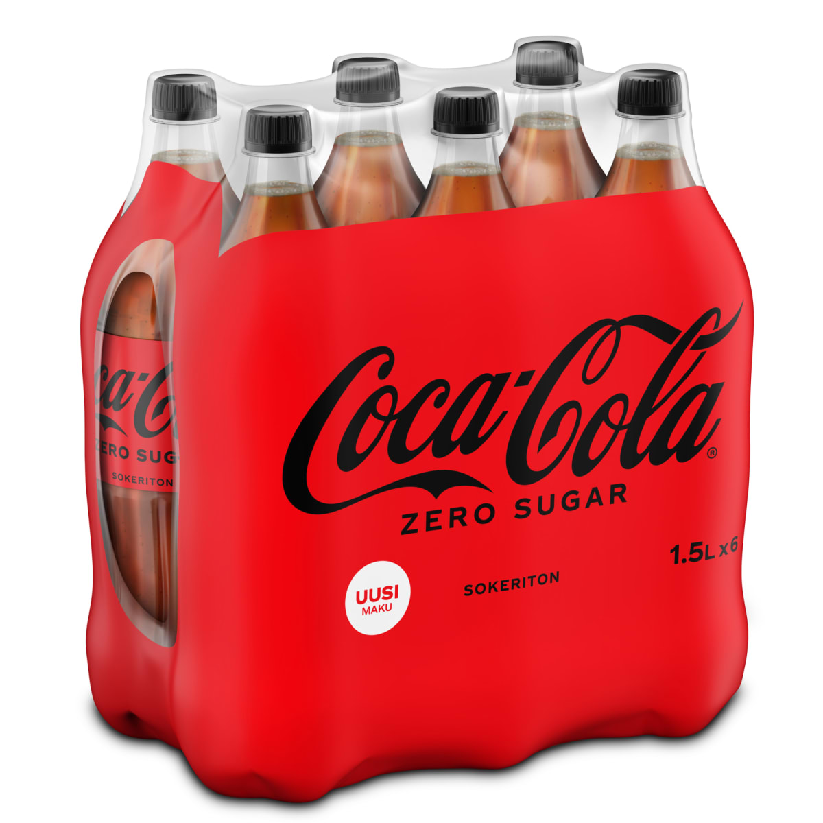 Coca-Cola Zero 6-pack 1,5l virvoitusjuoma  verkkokauppa