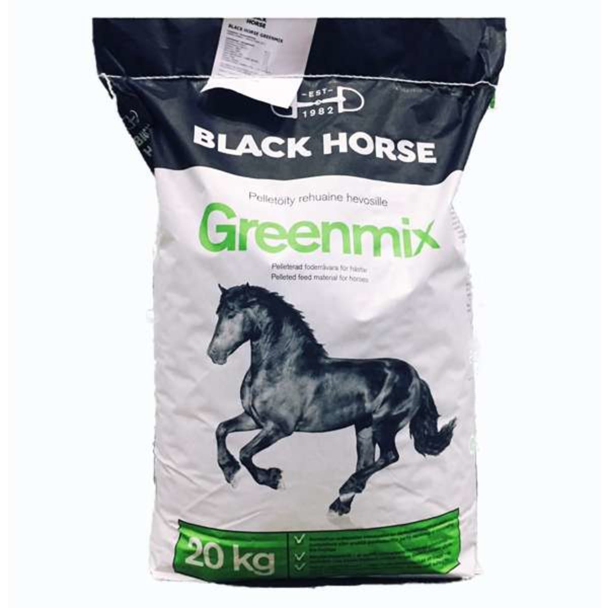 Black Horse Greenmix viherpelletti 20 kg  verkkokauppa