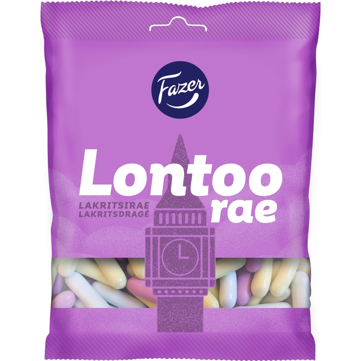 Fazer Lontoo Rae 150 g karkkipussi  verkkokauppa