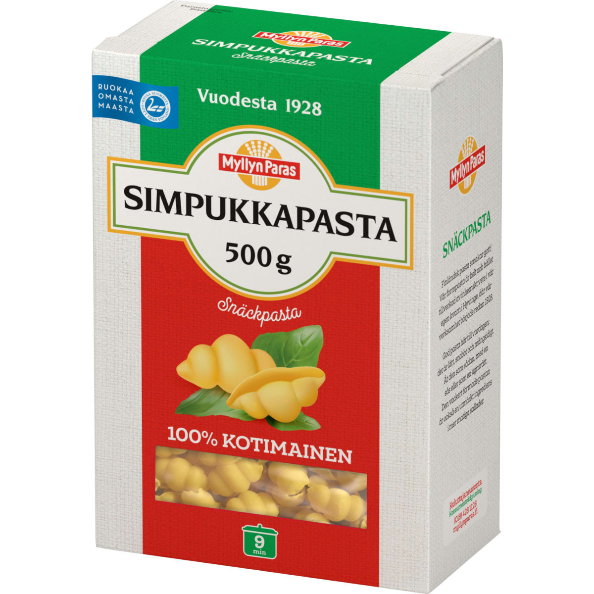 Myllyn Paras 500g simpukkapasta  verkkokauppa