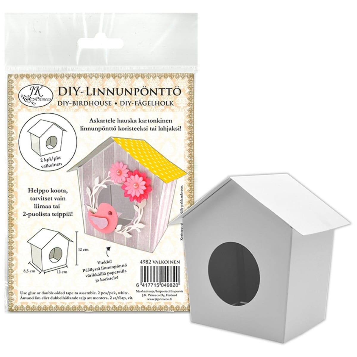 . Primeco DIY-linnunpönttö 2kpl/pkt  verkkokauppa