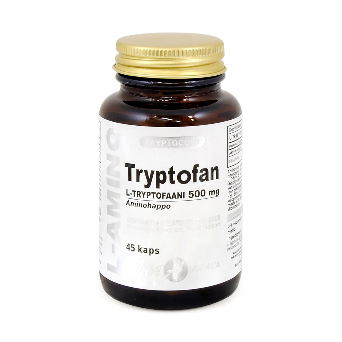 Aboa Medica L-Tryptofaani 500 mg 45 kaps. ravintolisä   verkkokauppa