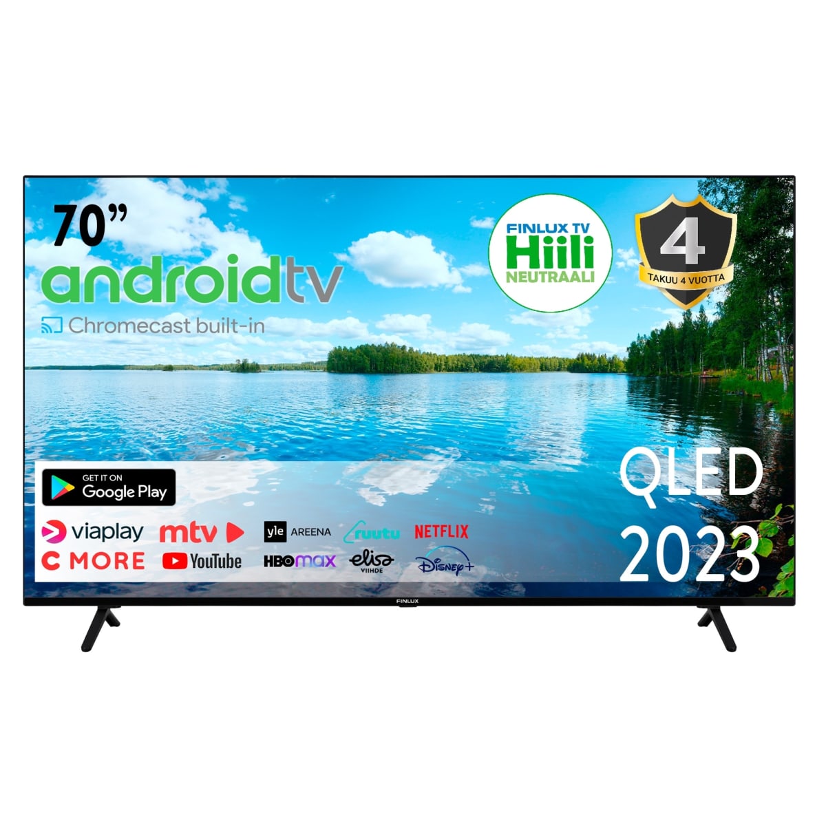 Finlux 70" G10 QLED TV (2023) verkkokauppa
