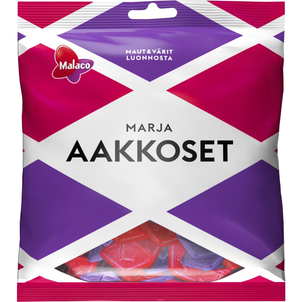 Malaco Aakkoset Marja 315 g karkkipussi  verkkokauppa