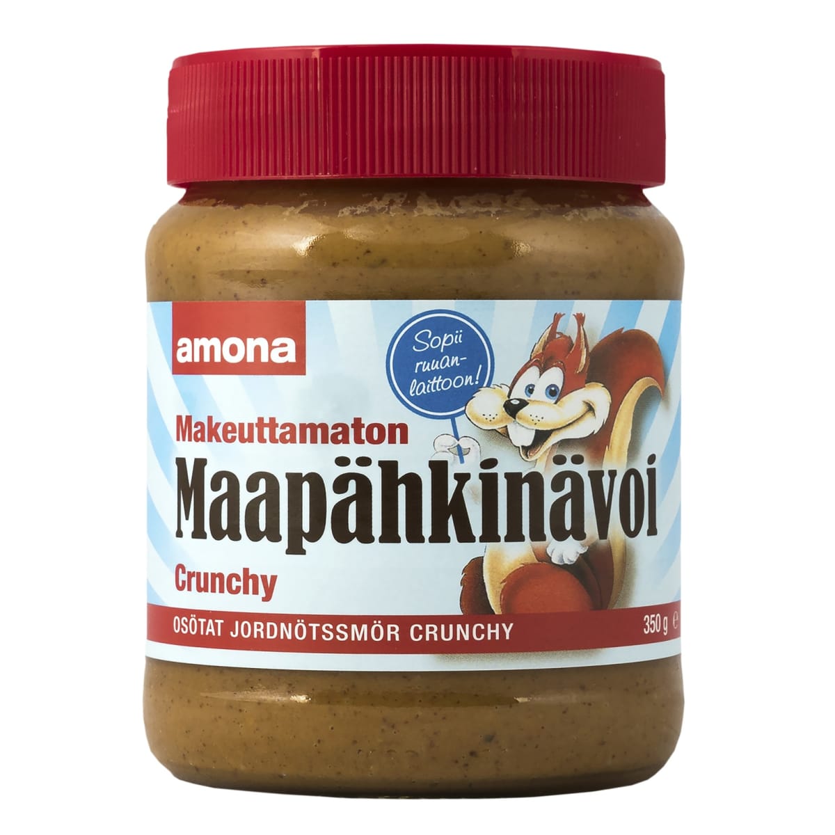 Amona 350g crunchy maapähkinävoi  verkkokauppa