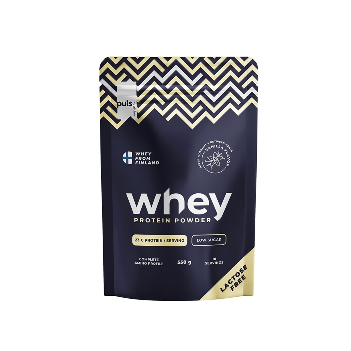 Puls Nutrition Whey Vanilja proteiinijauhe  verkkokauppa