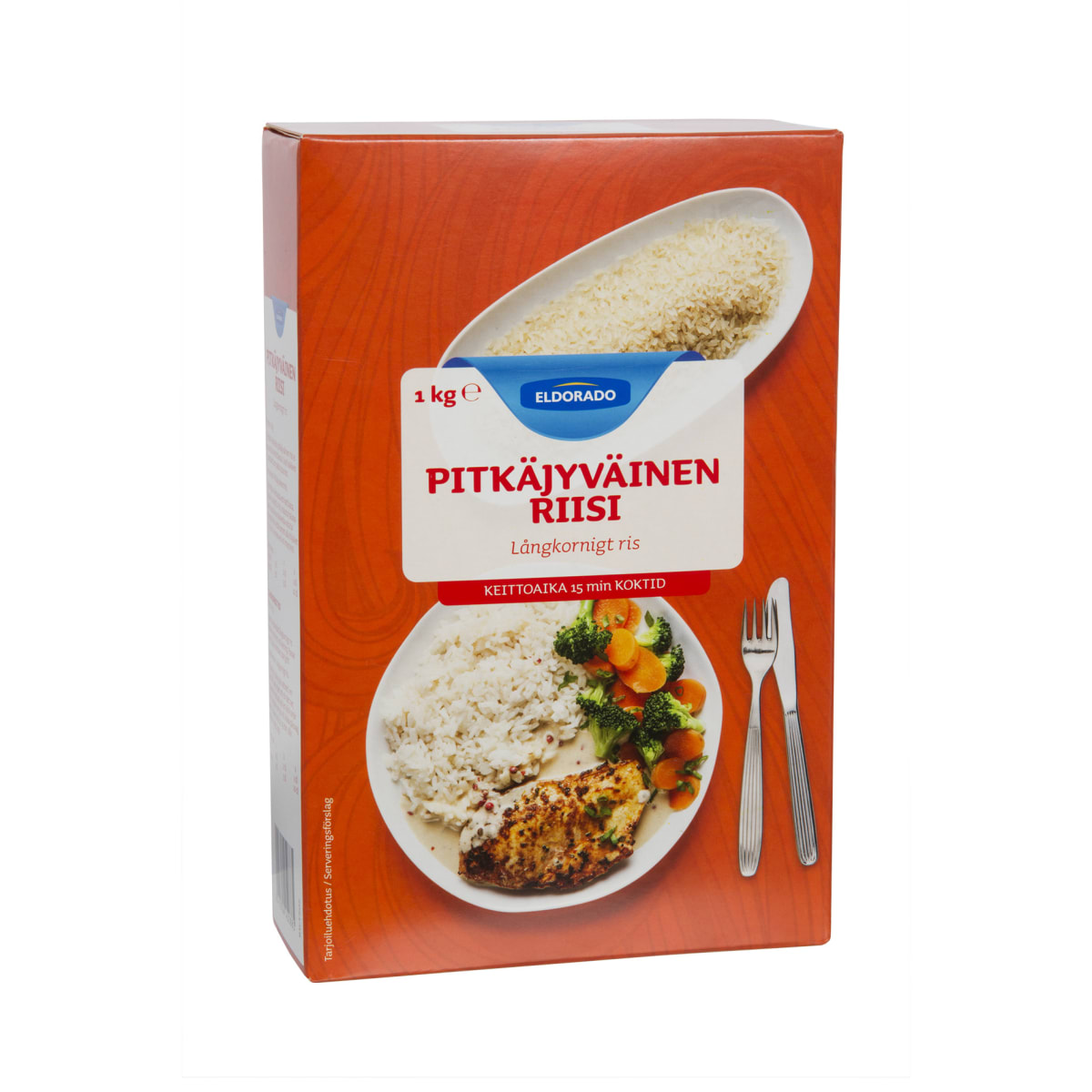 Eldorado Pitkäjyväinen riisi 1kg  verkkokauppa