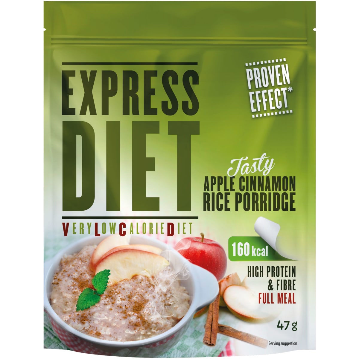 Express Diet 47 g VLCD omena-kaneliriisipuuro  verkkokauppa