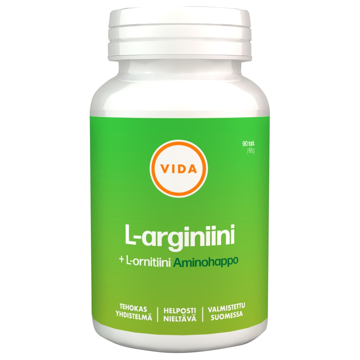 Vida L-arginiini + L-ornitiini 90 tabl. ravintolisä   verkkokauppa
