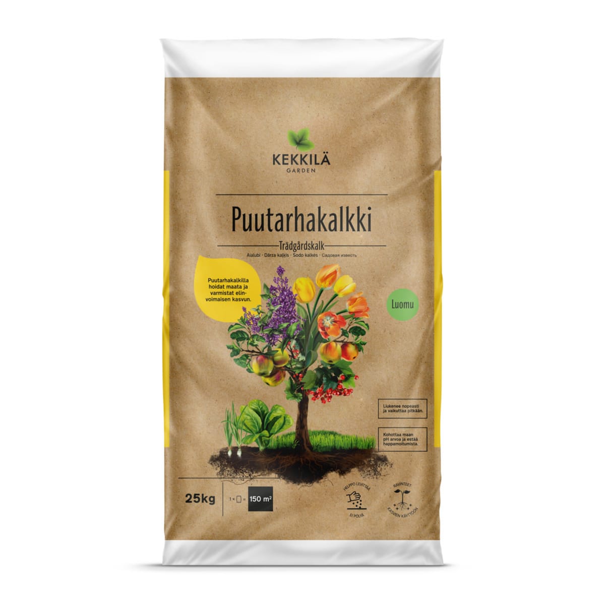 Kekkilä 25Kg puutarhakalkki  verkkokauppa