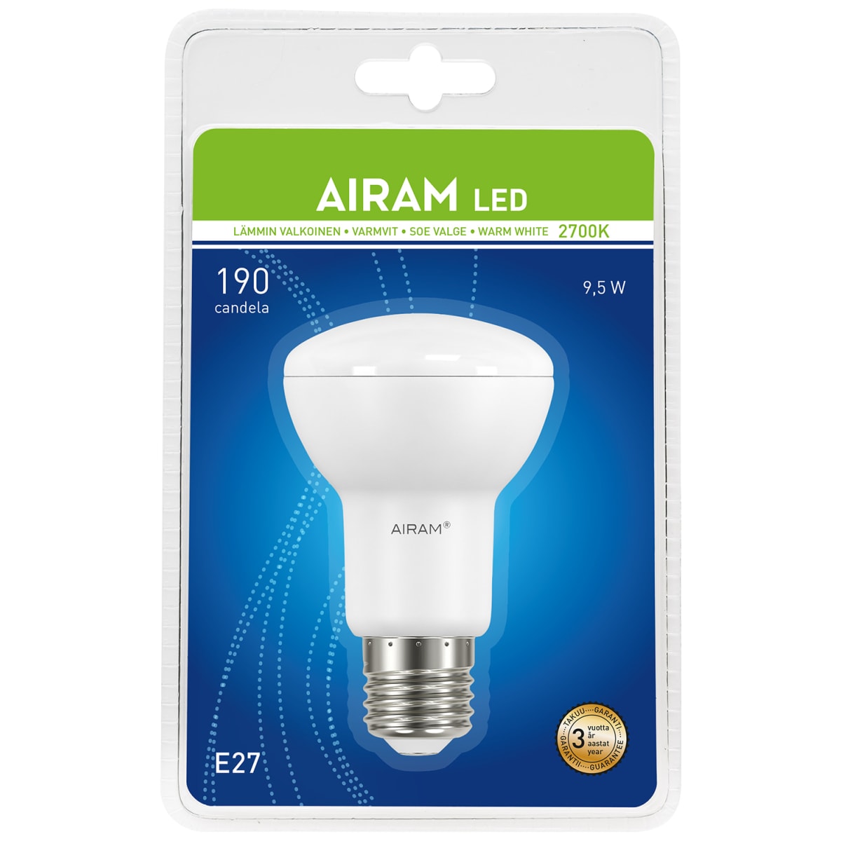 Airam store led e27