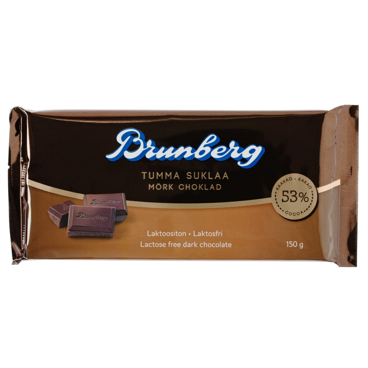 Brunberg 53 % tumma suklaa 150 g levy  verkkokauppa