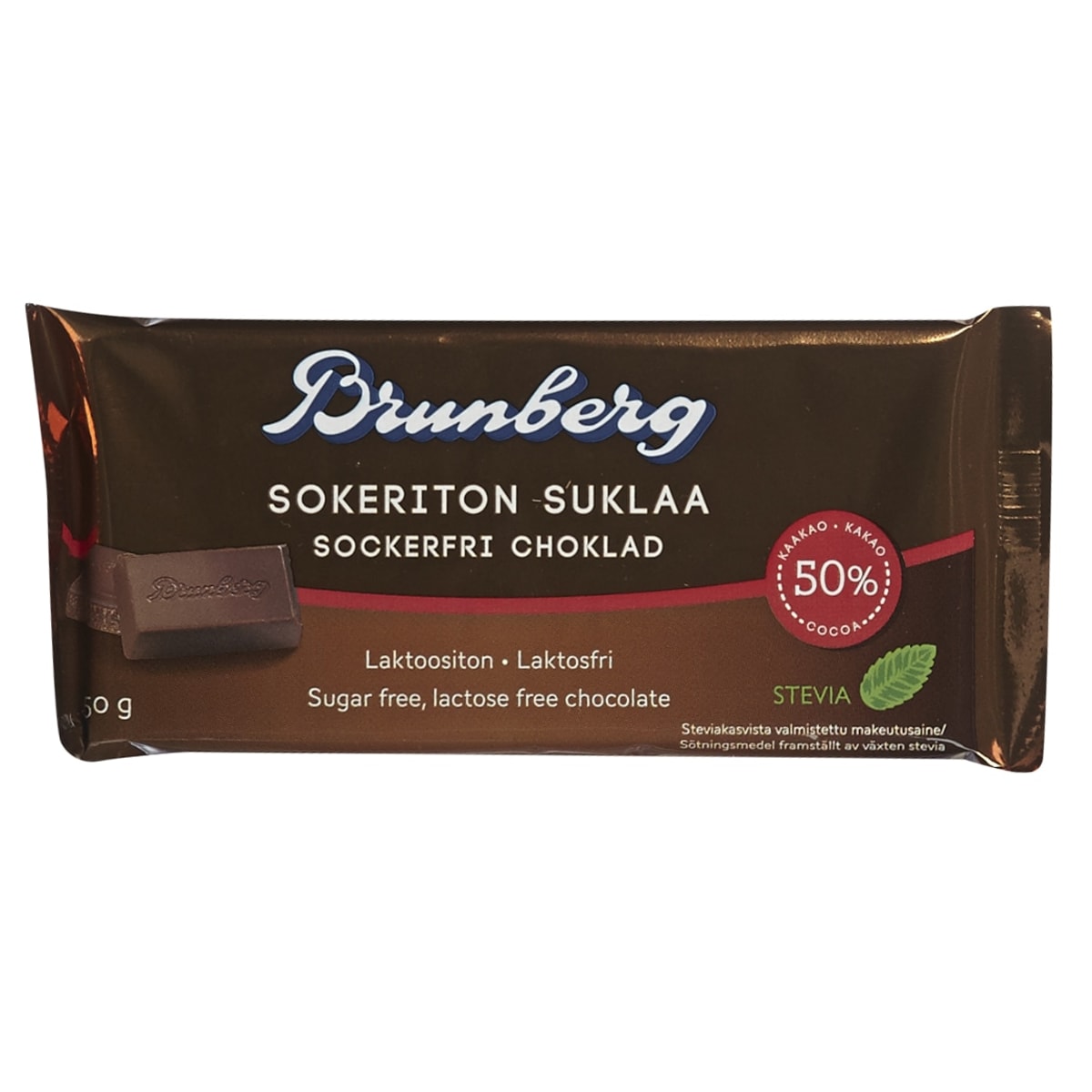 Brunberg 50 g sokeriton suklaa  verkkokauppa