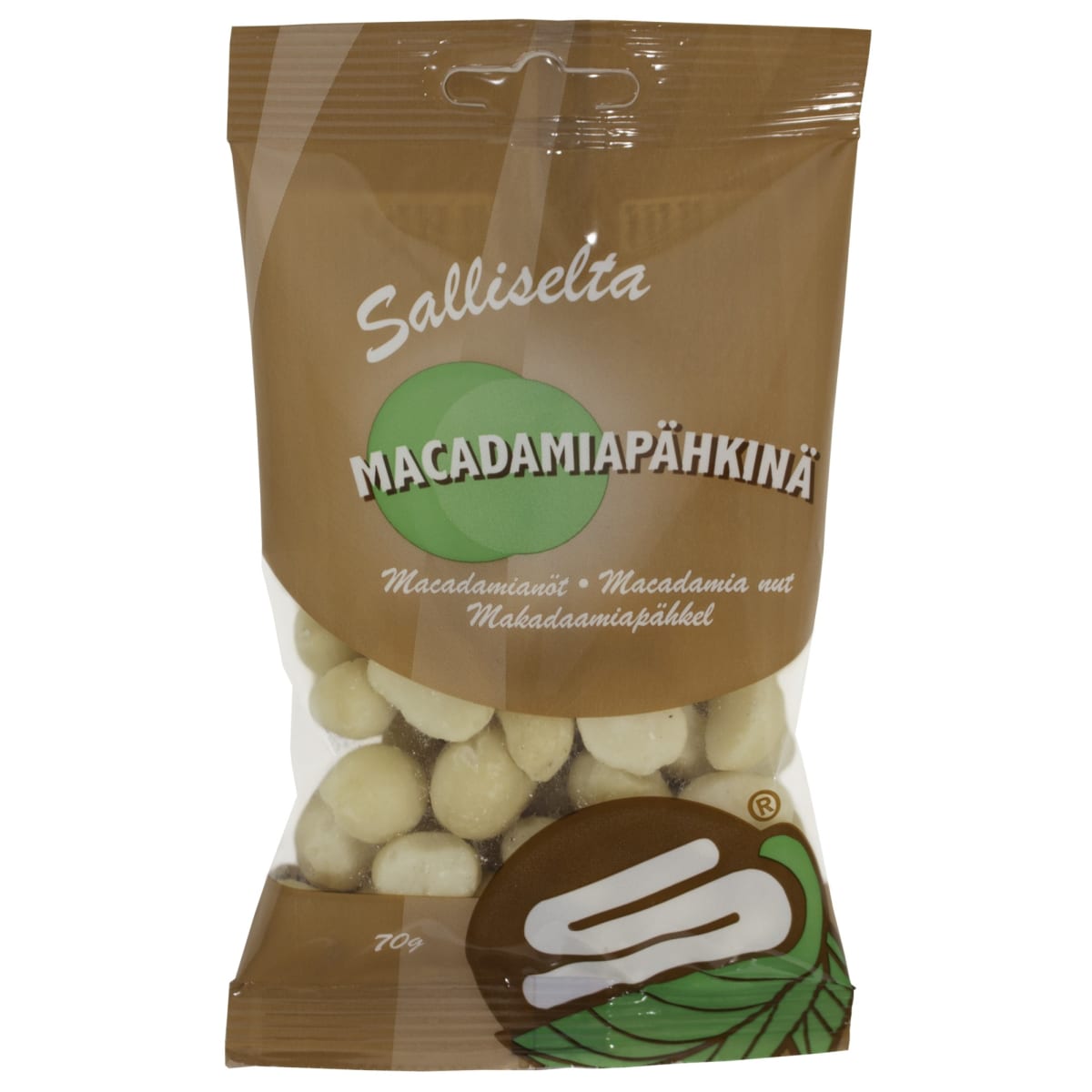 Salliselta 70 g macadamiapähkinä  verkkokauppa