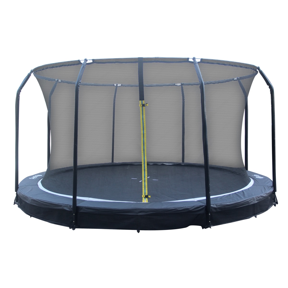 iSport 4,3m 88 jousta matala trampoliini turvaverkolla   verkkokauppa