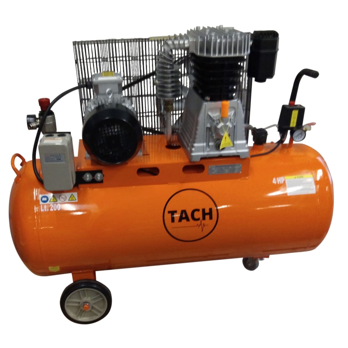 TACH 4HP 200L kompressori hihnaveto  verkkokauppa