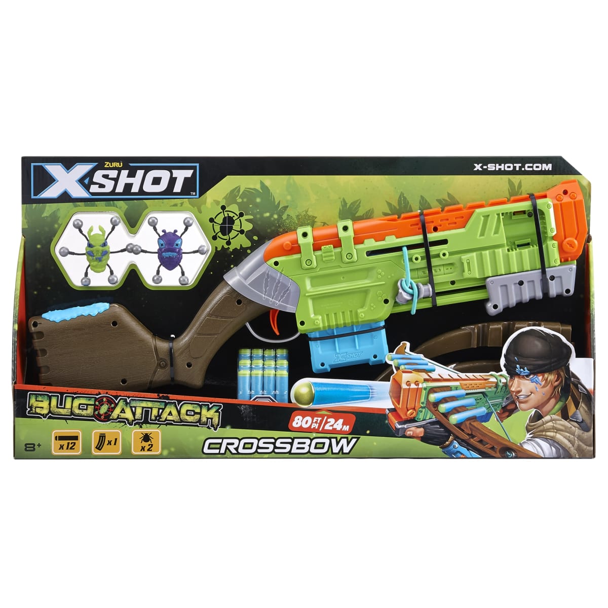 X-Shot Bug Attack Crossbow blaster  verkkokauppa