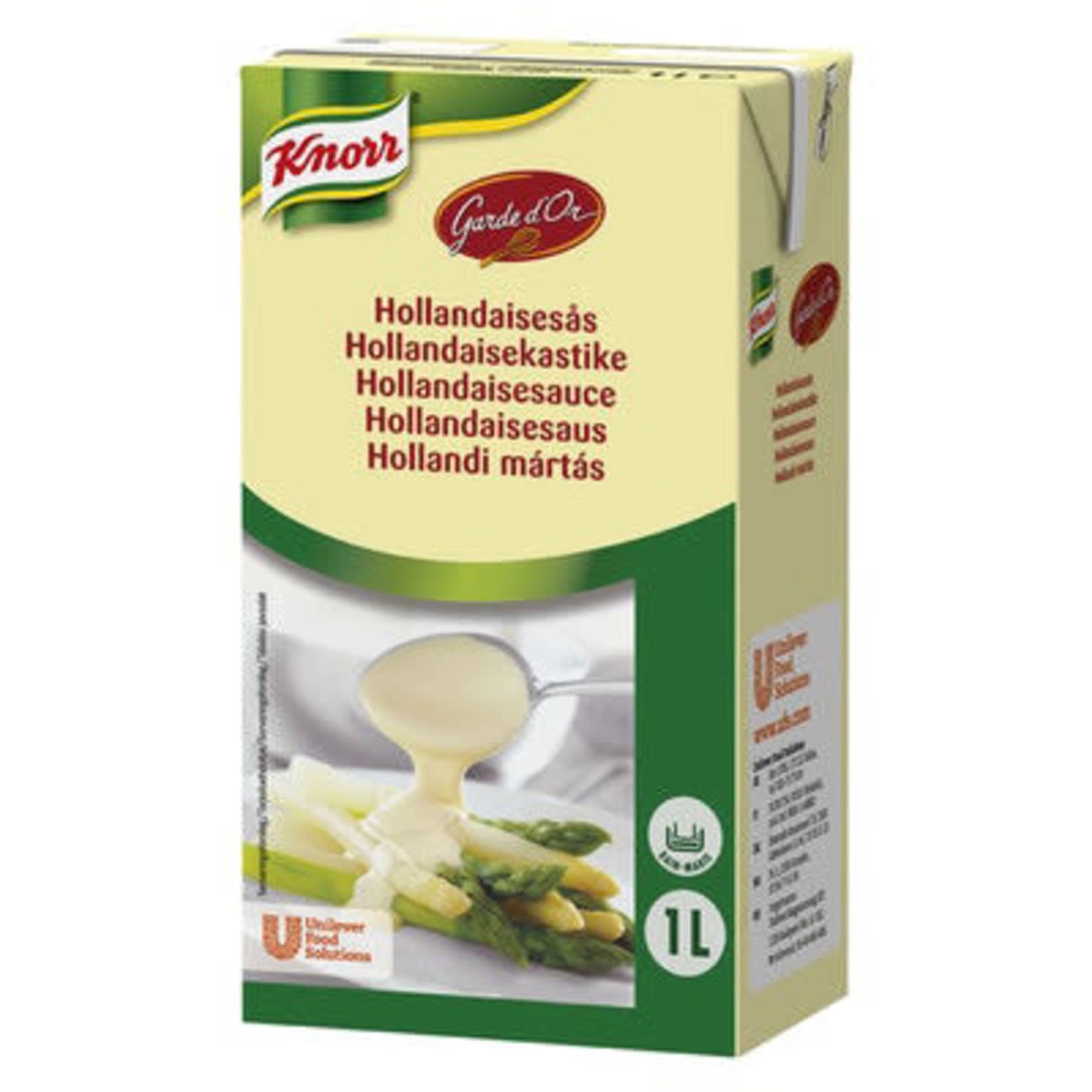 Knorr Garde d'Or Hollandaise 1 l tetrakastike  verkkokauppa