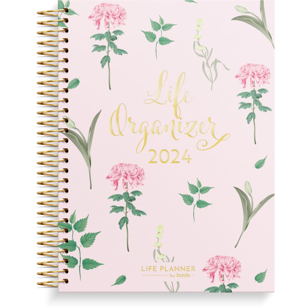 Burde Planner 2024 | Daily & Weekly Planner | Life Planner To Do | Elastic  Band Closure, Hardcover | Planner 2024 | Organized living | December 18
