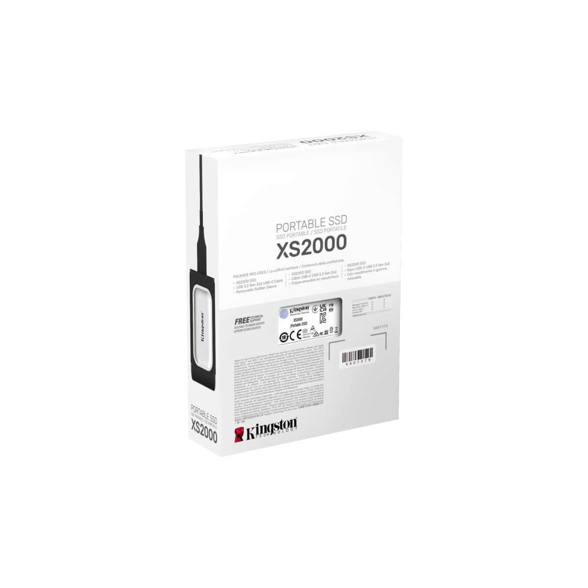 Kingston XS2000 1TB ulkoinen SSD-asema  verkkokauppa