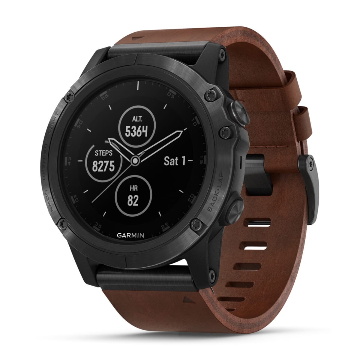 Garmin Fenix 5X Plus Sapphire harmaa GPS multisportkello