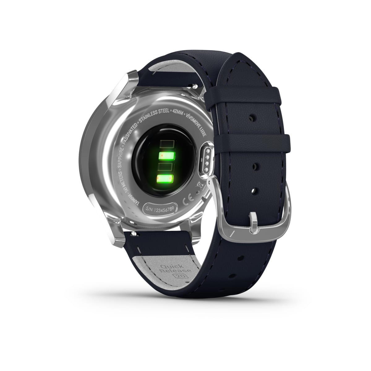 Garmin vivomove luxe silver store