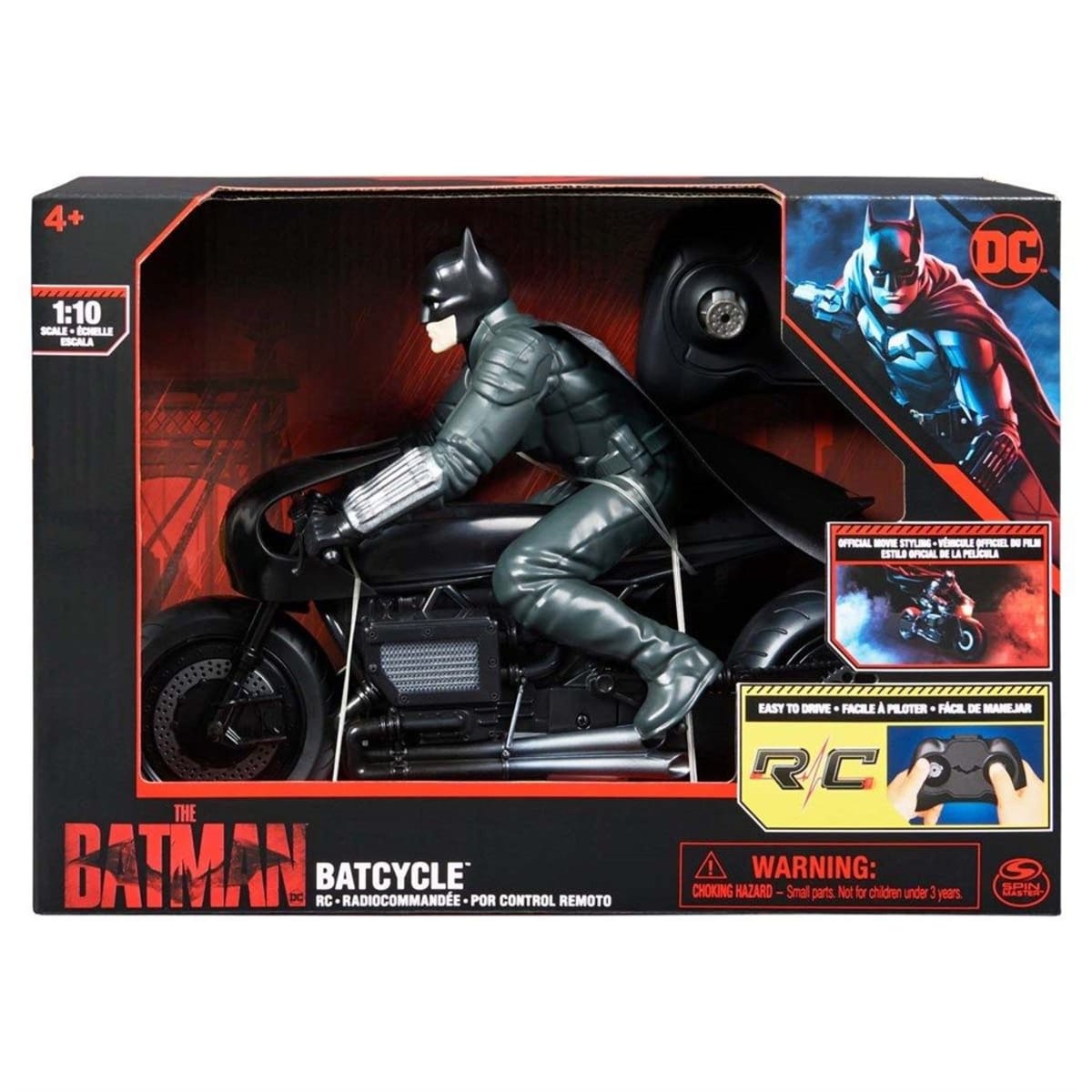 Batman Movie RC Batcycle radio-ohjattava lepakkopyörä   verkkokauppa