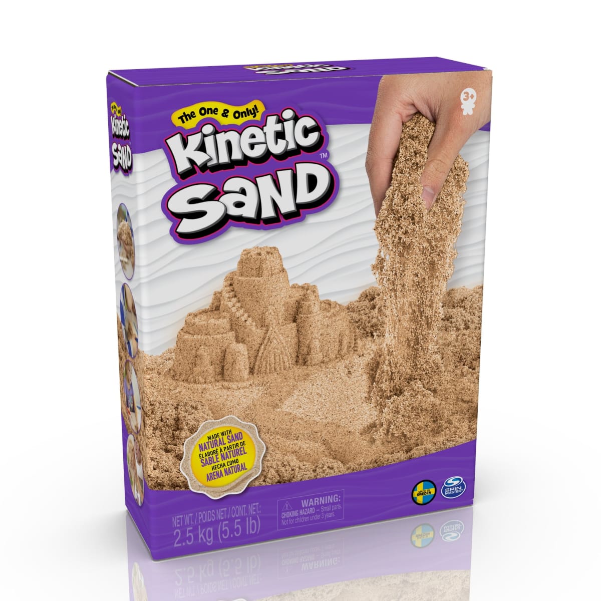 Kinetic Sand 2,5 kg kineettinen hiekka | Karkkainen.com verkkokauppa