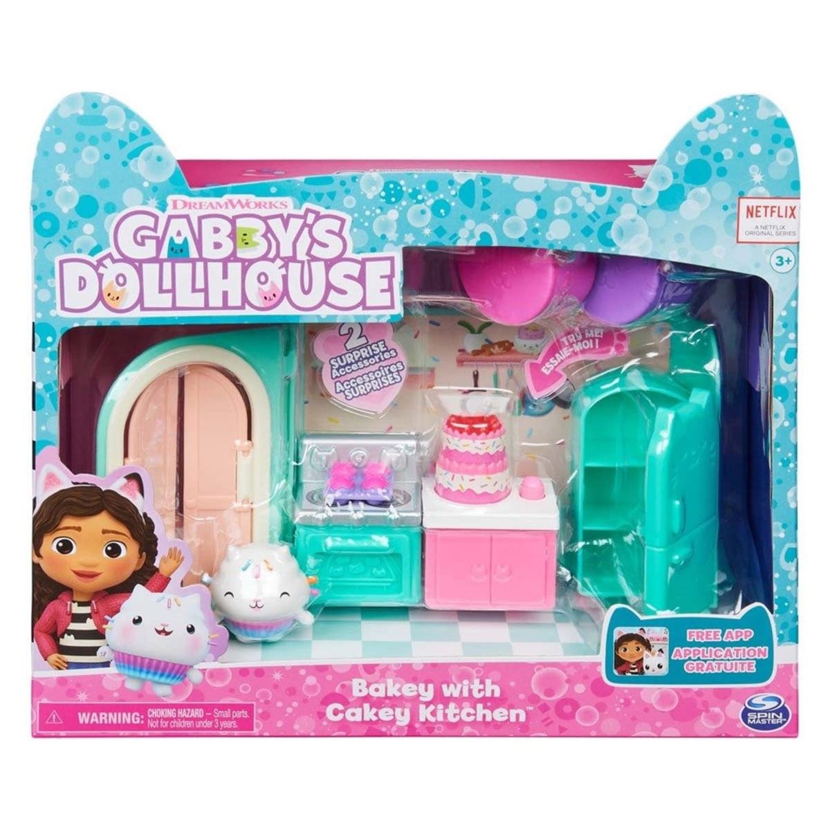 Gabby's Dollhouse Deluxe Room - Cakey's Kitchen   verkkokauppa