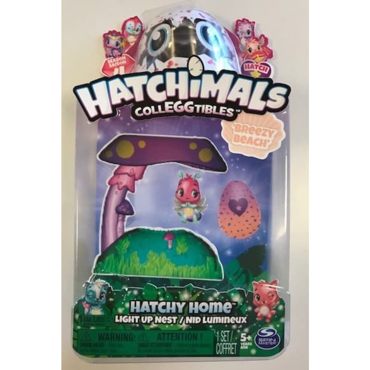 Hatchimals colleggtibles light store up nest