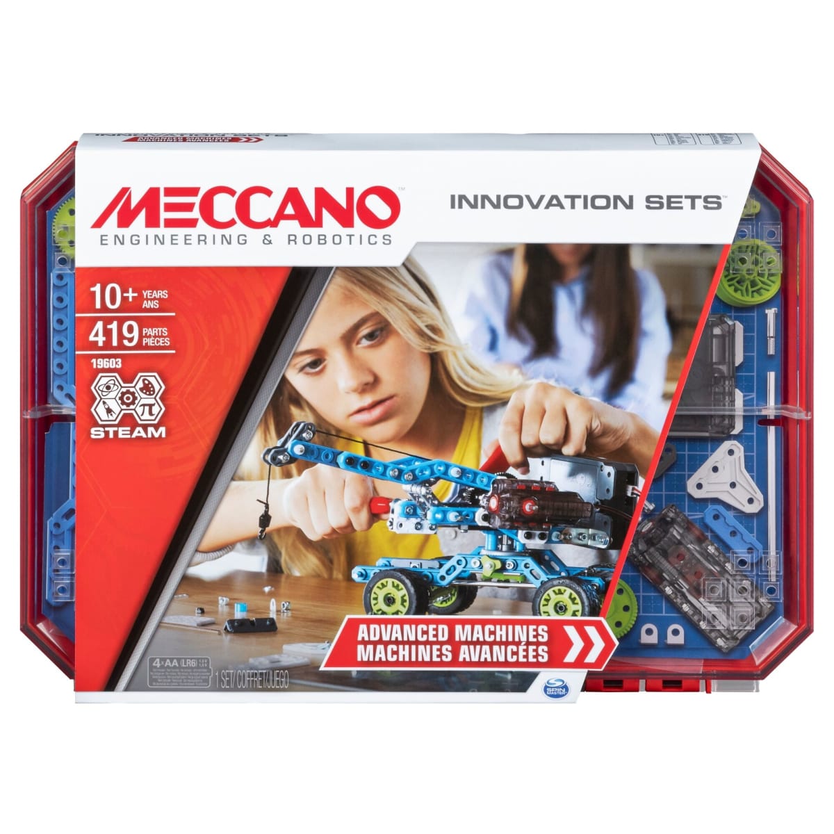 Meccano Build 7 - Advanced Machines rakennussarja   verkkokauppa