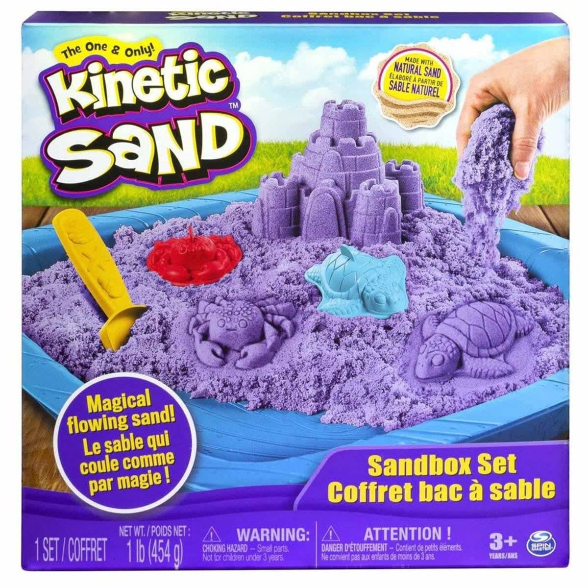 Kinetic Sand Box Set 450 g taikahiekka  verkkokauppa