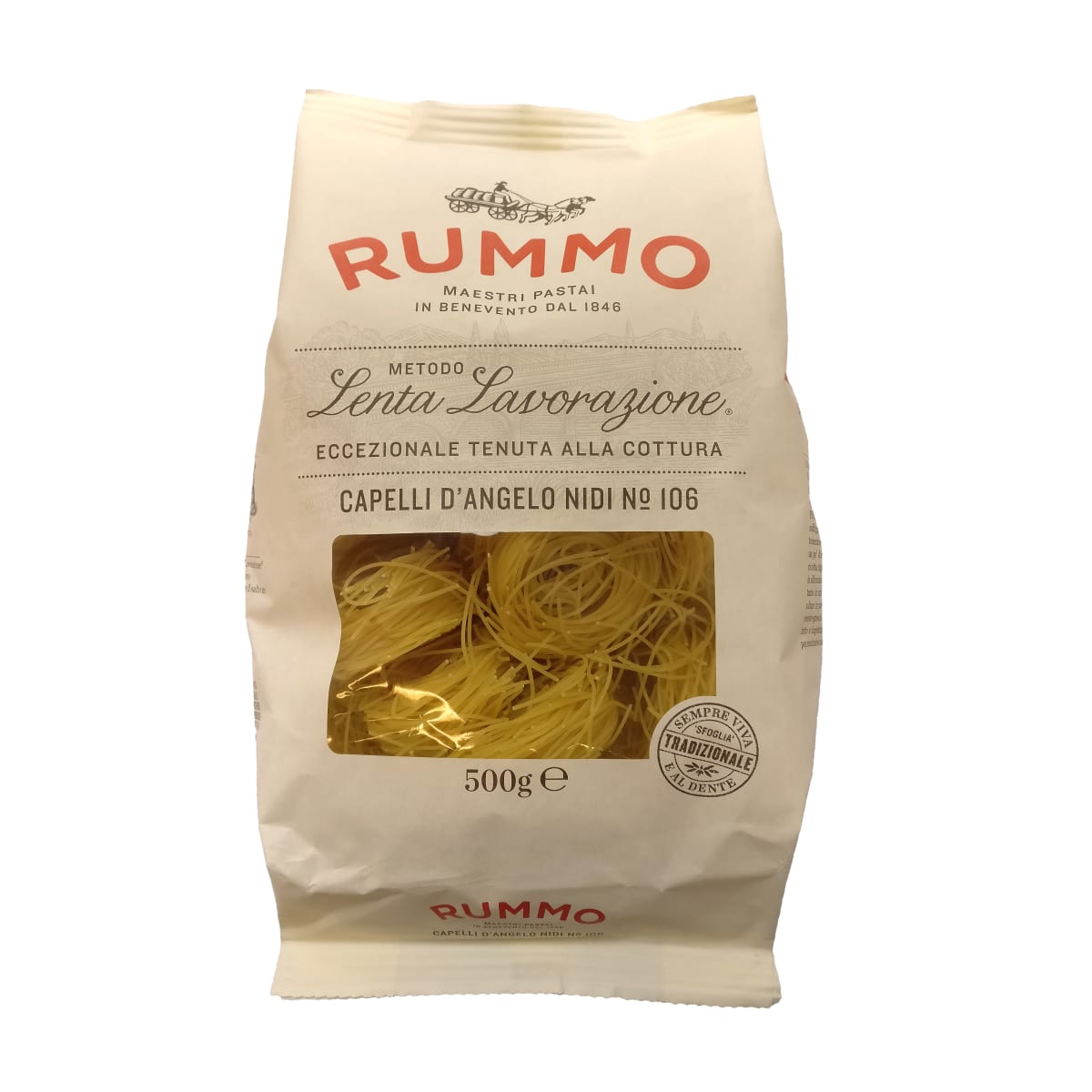 Rummo Capelli D'Angelo No106 500 g pasta  verkkokauppa