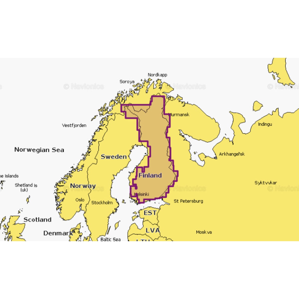 Navionics+ Suomen järvet  verkkokauppa