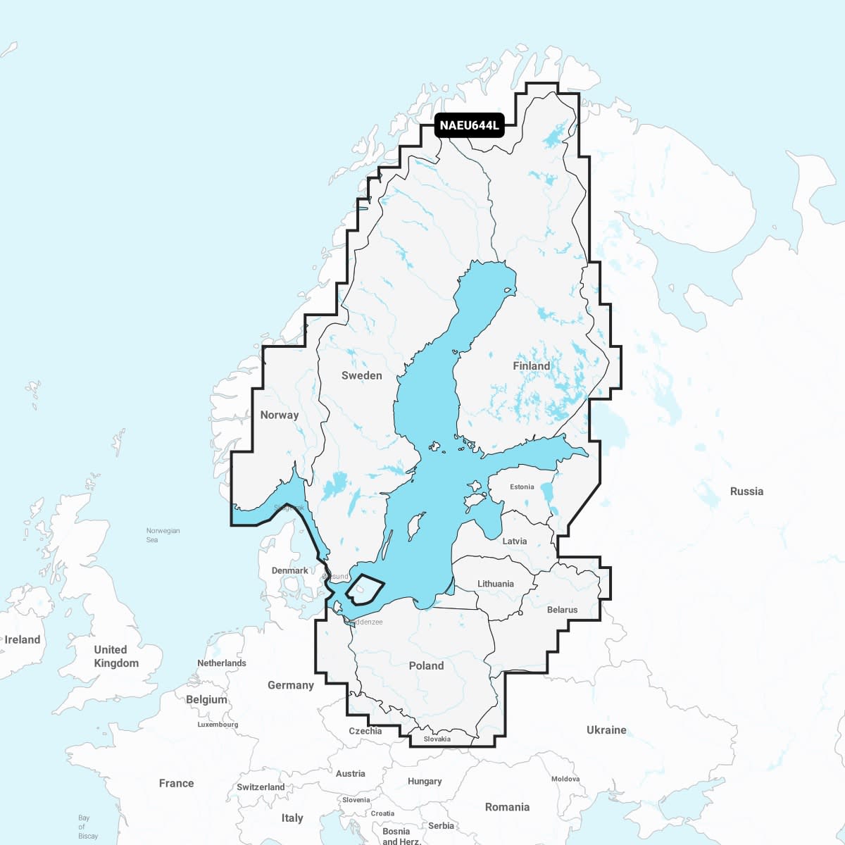 Navionics Suomen sisävedet ja meri  verkkokauppa