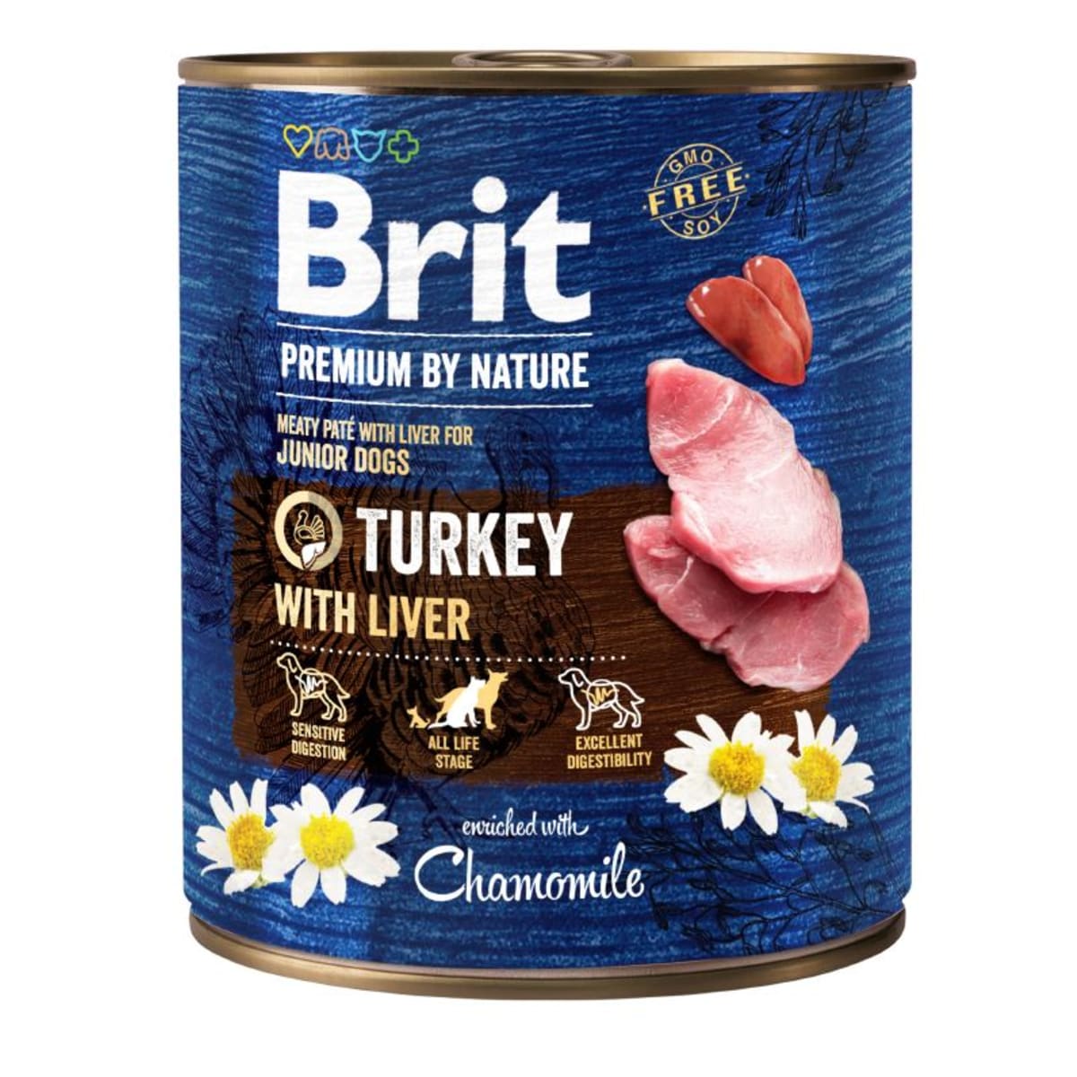 Brit Premium by Nature kalkkuna-maksa pennuille 800 g   verkkokauppa