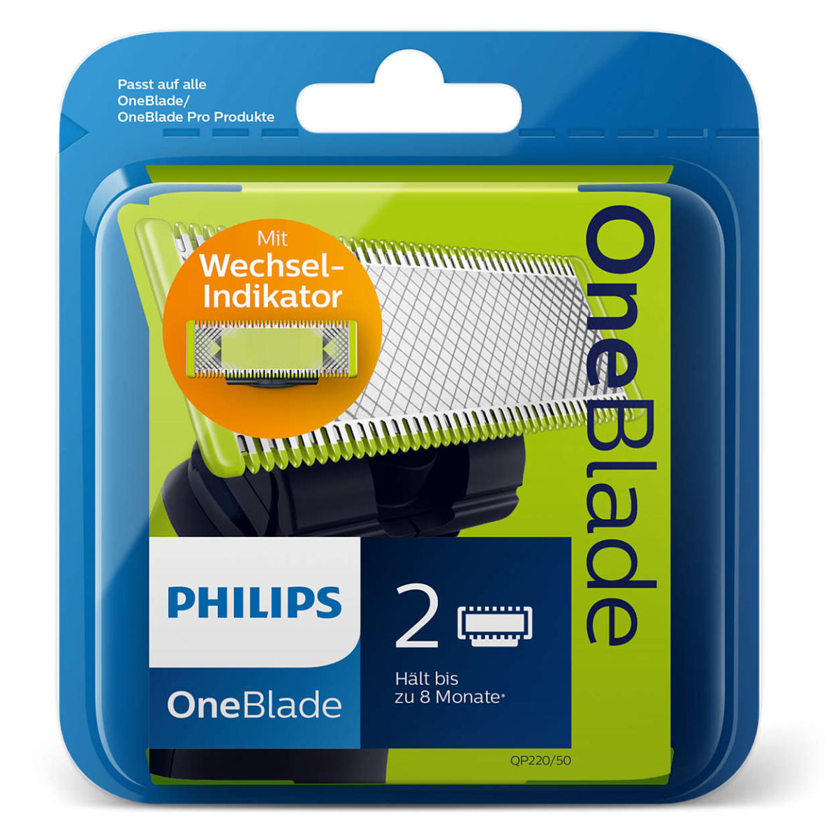 Philips OneBlade QP220/50 2 kpl vaihtoterä  verkkokauppa