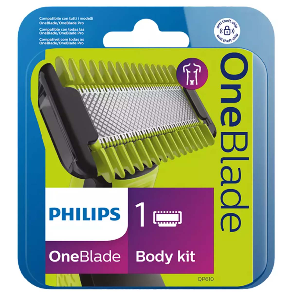 Philips QP610/50 OneBlade Body-pakkaus  verkkokauppa